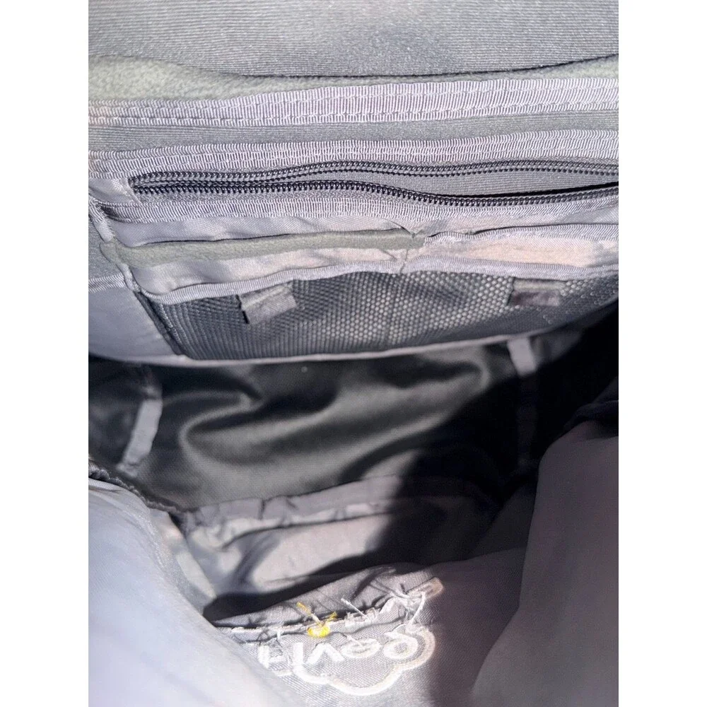 The North Face Fall Line Flexvent Laptop Utility Sport Backpack Black With Logo